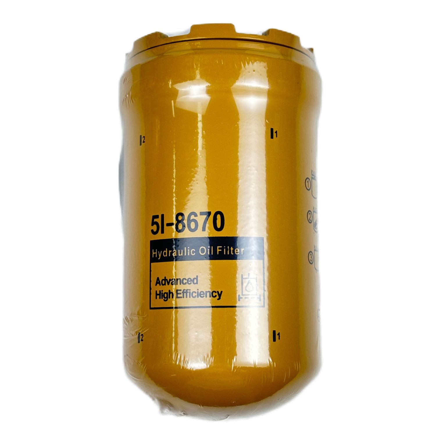 New Hydraulic Fuel Filter 5I-8670 5I8670 Oil Filter For